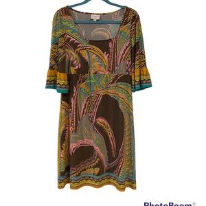 ECI Paisley Dress size 8
